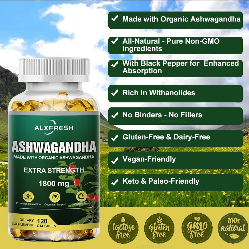 Ginseng Ashwagandha 100 % indien