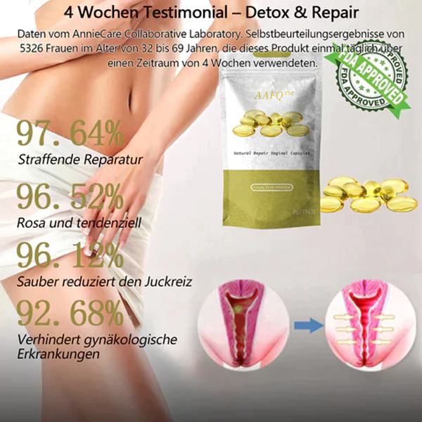 Natural vaginal recovery capsules