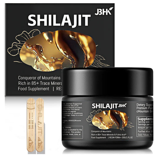 JBHK Pure Shilajit | Débloquez 97 % d'énergie et de clarté mentale en plus en seulement 7 jours !